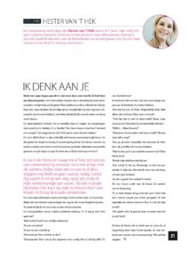 Hester van 't Hek - Gooisch - Column
